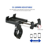 GUB Plus 3 Bicycle Phone Holder Mount 360 Degree Rotating Handlebar Clip Stand Width: 60~100mm