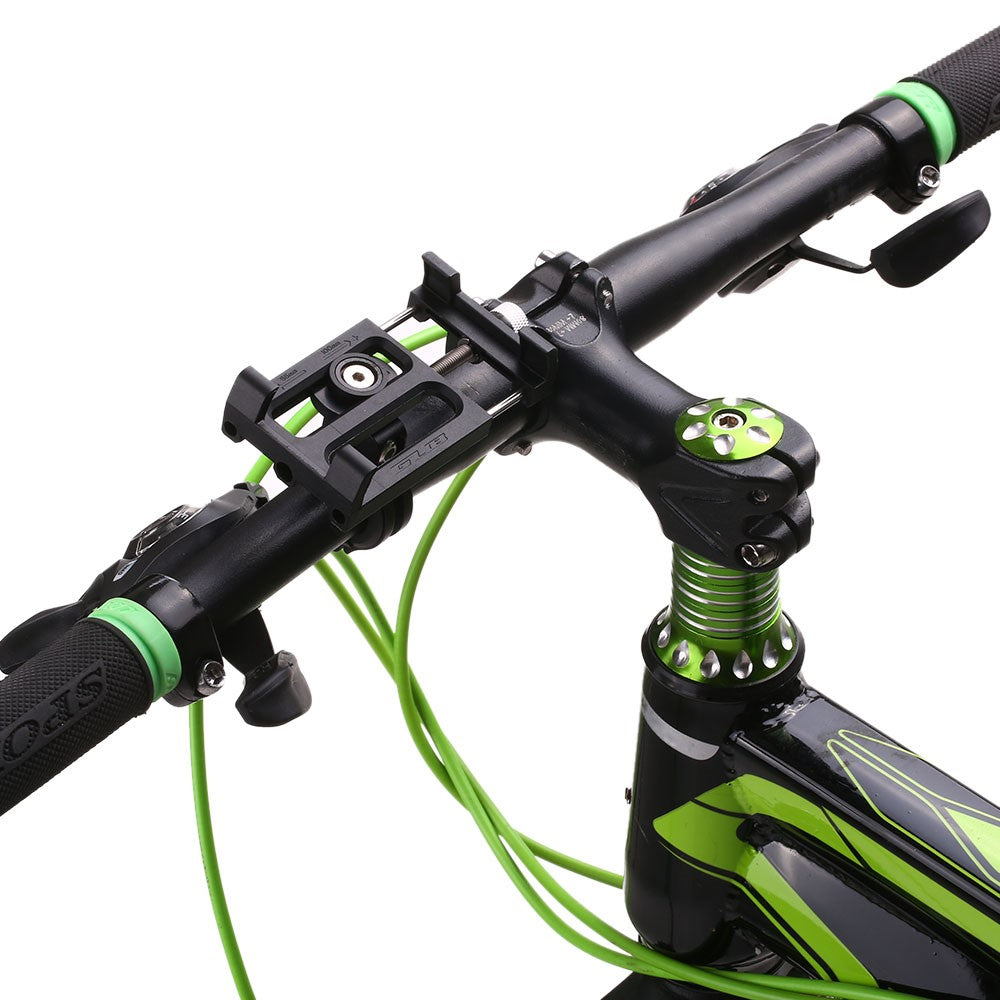 GUB Plus 3 Bicycle Phone Holder Mount 360 Degree Rotating Handlebar Clip Stand Width: 60~100mm