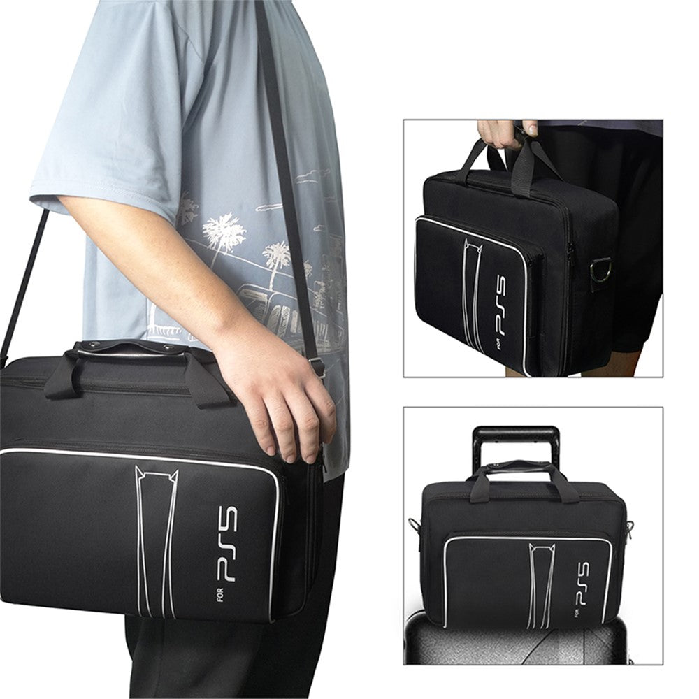 Til Sony PlayStation 5 Bærbar Rejsetaske Opbevaring Spilkonsol Tilbehør Håndtaske Crossbody-taske