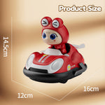 4DRC Y7 2Pcs Pop-Up Doll Remote Control Bumper Car with Light and Music Children Battle Toy (1 Battery / Car)