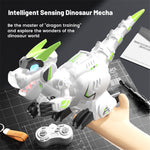 R25 Intelligent Programming Remote Control Dinosaur Gesture Sensing Electric Dinosaur Toy, 1 Remote Controller