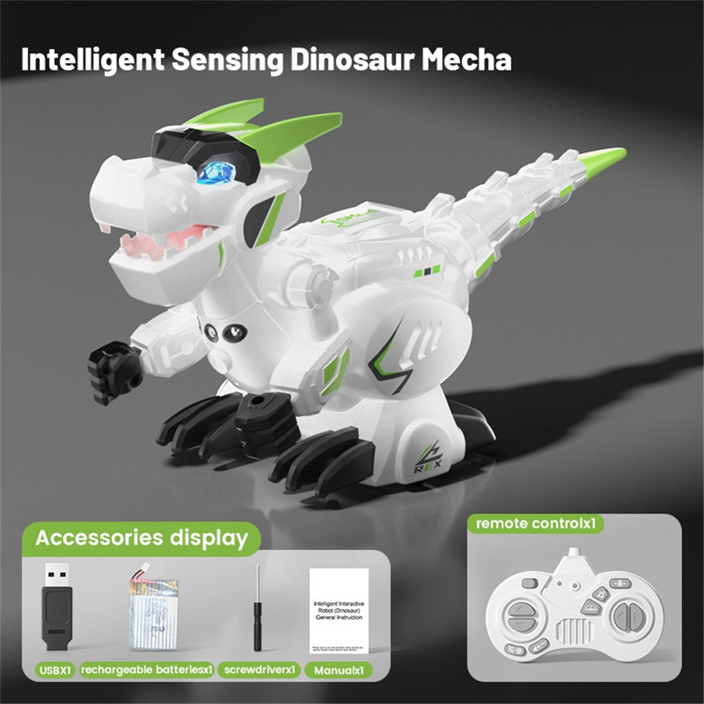 R25 Intelligent Programming Remote Control Dinosaur Gesture Sensing Electric Dinosaur Toy, 1 Remote Controller