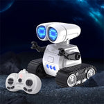S018 Mini Remote Control Programming Robot Music Light Pattern Switching Smart Robot Toy