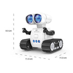 S018 Mini Remote Control Programming Robot Music Light Pattern Switching Smart Robot Toy