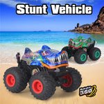 KY-S202B 1 / 20 Remote Control Toy Car Shark Head Design Stunt Car with Light and Music