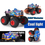 KY-S202B 1 / 20 Remote Control Toy Car Shark Head Design Stunt Car with Light and Music