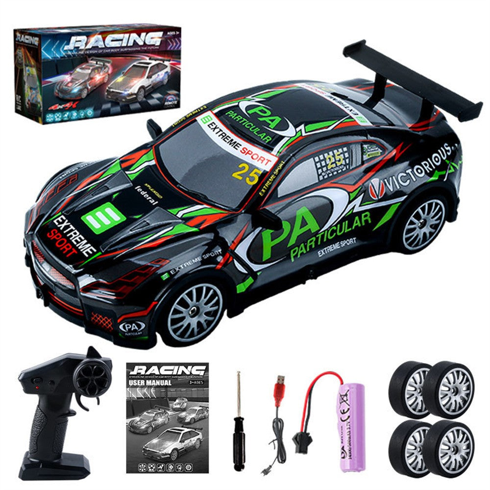 KY-S205 GTR Style 1/20 4WD RC Höghastighetsdriftbil med Ljus Fjärrstyrd Leksaksbil