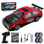 KY-S204 AE86 Style 1 / 20 4WD RC High Speed Drift Car with Light Remote Control Toy Car