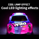 UJ99-P381 1 / 18 2WD RC Racing Car Toy Cool Light Effect Remote Control Car