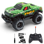 UJ99-Y202 1 / 20 2WD RC Car Children Toy Non-Slip Wheels Cool Light Remote Control Car