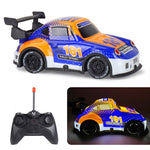 Q241 1 / 24 2WD Remote Control Car Kids Toy RC Racing Car with Cool Light