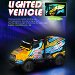 1 / 35 RC Truck Children Toy Cool Light Effect Remote Control Vehicle