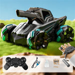 4DRC 4D-Y8 RC Tank Car 4WD Off-Road Water Bullet Shooter Dual Remote Control Dual Battery