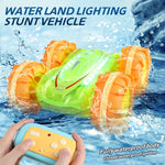JC014 2.4G Remote Control Stunt Car Amphibious Vehicle Gift with 7 Color LED Lights (CE / CPC / EN71 / ASTM / CPSIA Certified)