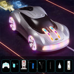 Q206 Style B Smart RC Car with Light and Spray Simulated Racing Vehicle , Handheld Remote + Watch Remote