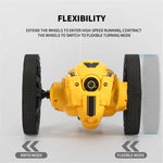 Q207 2.4G Remote Control Stunt Car Jumping RC Vehicle Electric Toy for Kids with Rechargeable Battery