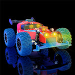 Q217 Style B 2.4G RC Car Remote Control Off Road High Speed Drift Racing Vehicle with LED Light, Single Battery
