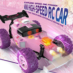 Q217 Style B 2.4G RC Car Remote Control Off Road High Speed Drift Racing Vehicle with LED Light, Single Battery