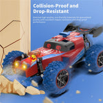 Q217 Style B 2.4G RC Car Remote Control Off Road High Speed Drift Racing Vehicle with LED Light, Dual Battery
