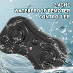 Q218 8WD Amphibious RC Car Waterproof 2.4G Remote Control Off-Road Crawler Vehicle, Single Battery