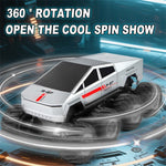 Q218 8WD Amphibious RC Car Waterproof 2.4G Remote Control Off-Road Crawler Vehicle, Dual Battery