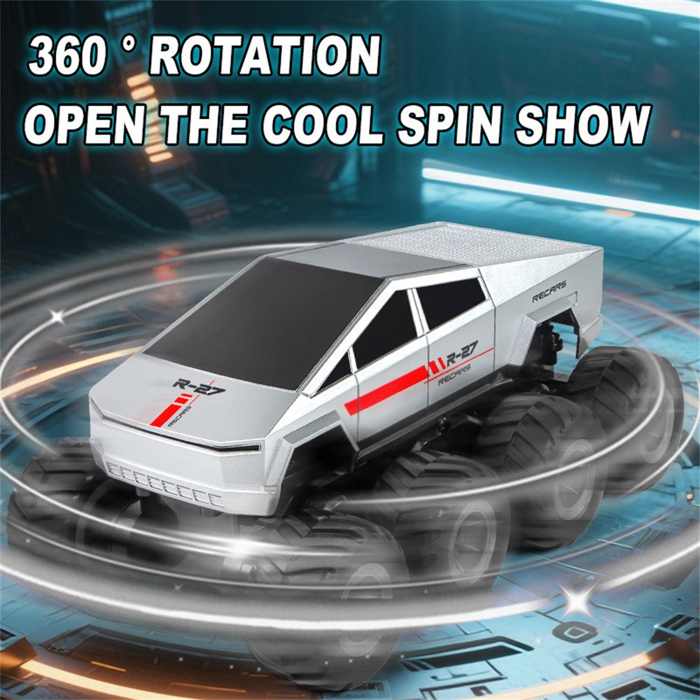 Q218 8WD Amphibious RC Car Waterproof 2.4G Remote Control Off-Road Crawler Vehicle, Dual Battery