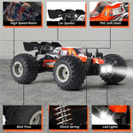 KY-S208B High Speed Drift Remote Control Off-Road Vehicle 1:18 RC Racing Car with LED Headlights