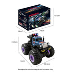 YL-131 2.4GHz Remote Control Stunt Car Off-road Vehicle Boy Girl RC Toy with Water Mist Spray / Light