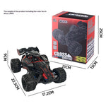 YL-142 2.4GHz fjärrstyrd terrängbil elektrisk racing buggy driftfordon med LED-lampor barnleksak