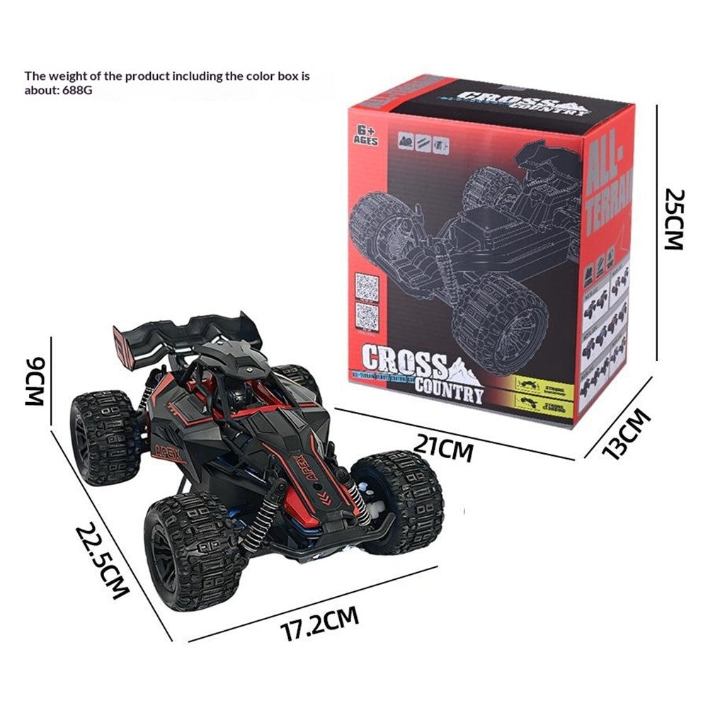 YL-142 2.4GHz fjärrstyrd terrängbil elektrisk racing buggy driftfordon med LED-lampor barnleksak