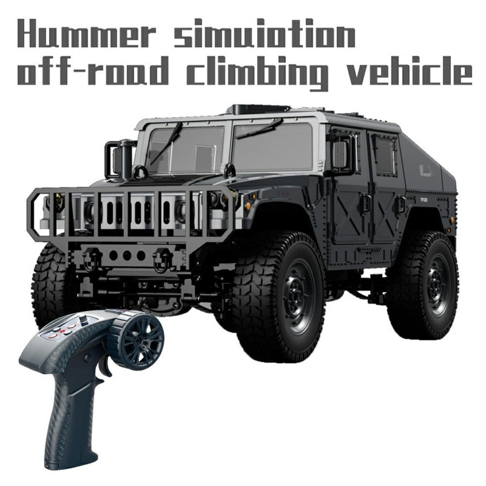 C8835 RC Crawler Car 2.4GHz Remote Control Metal Chassis LED Lights Off-Road Climbing Car for Outdoor