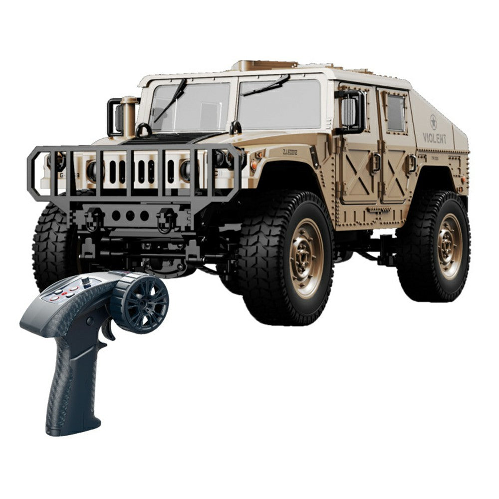 C8835 RC Crawler Car 2.4GHz Remote Control Metal Chassis LED Lights Off-Road Climbing Car for Outdoor