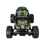 C59 Brushed Motor 1:18 Scale Off-Road RC Car with Single Battery 2.4G Remote Control 45km / h High Speed Racing Climbing Vehicle for Outdoor