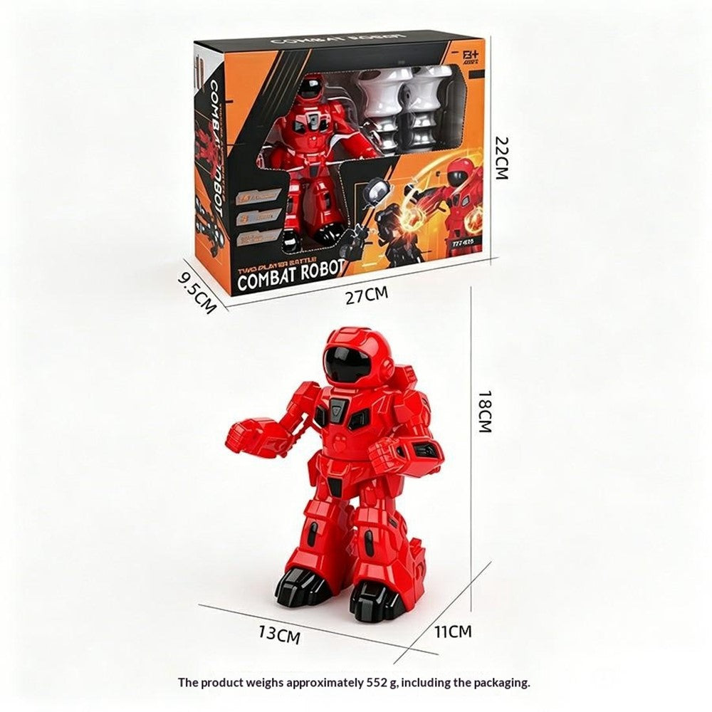 777-625 2.4G Dual Battle System Motion-Sensing Remote Control Boxing RC Robot Toy Interactive Fighting Robot for Kids 8+