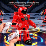777-625 2.4G Dual Battle System Motion-Sensing Remote Control Boxing RC Robot Toy Interactive Fighting Robot for Kids 8+