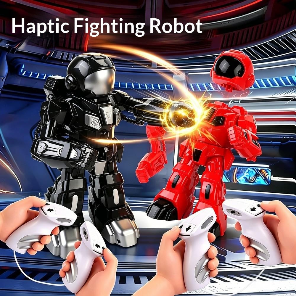 777-625 2.4G Dual Battle System Motion-Sensing Remote Control Boxing RC Robot Toy Interactive Fighting Robot for Kids 8+