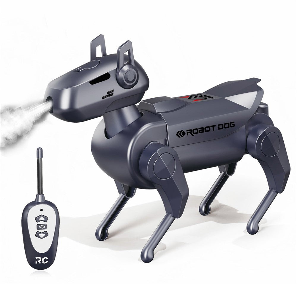 1028K-1 Kids Remote Control Spray Robot Dog Electronic Walking Mechanical Pet Toy With LED Light