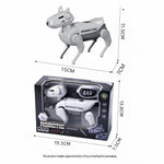 1028K-1 Kids Remote Control Spray Robot Dog Electronic Walking Mechanical Pet Toy With LED Light