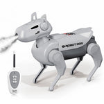 1028K-1 Kids Remote Control Spray Robot Dog Electronic Walking Mechanical Pet Toy With LED Light