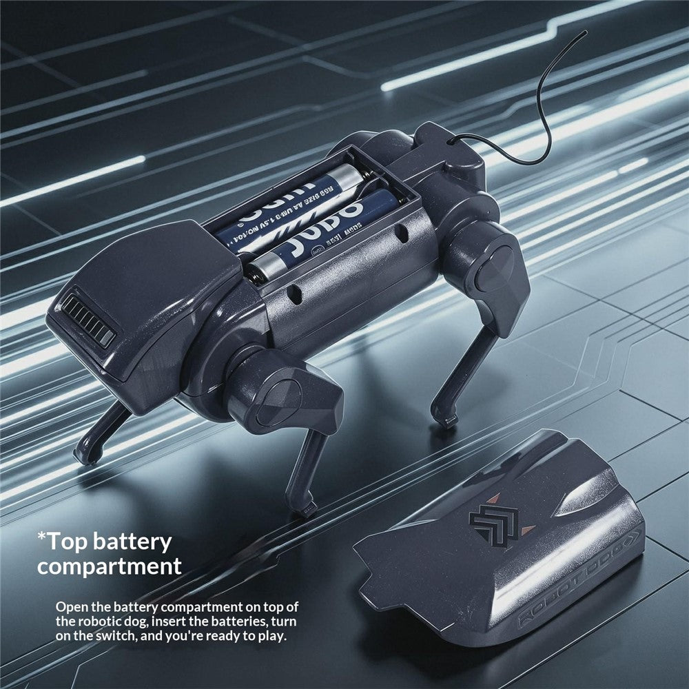 1028K Kids Remote Control Robot Dog Electronic Walking Mechanical Pet Toy With LED Light