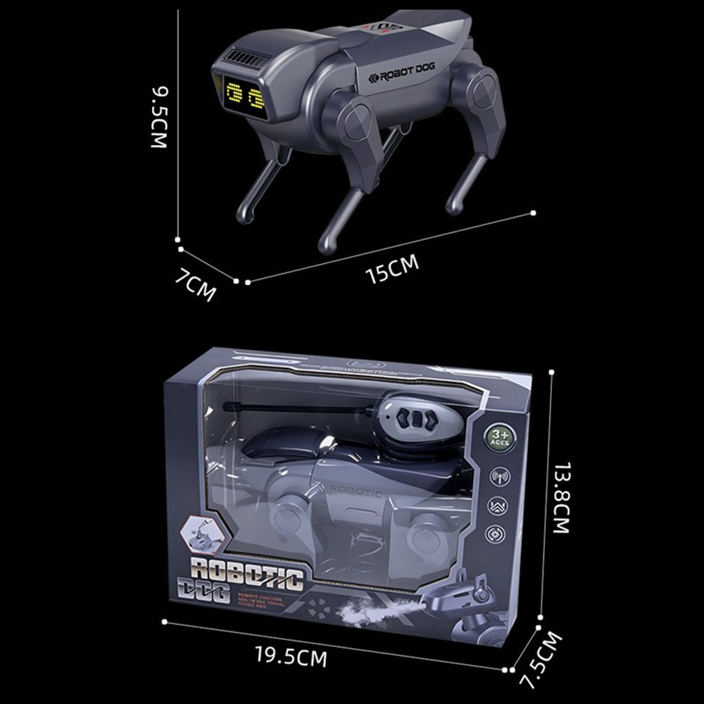 1028K Kids Remote Control Robot Dog Electronic Walking Mechanical Pet Toy With LED Light