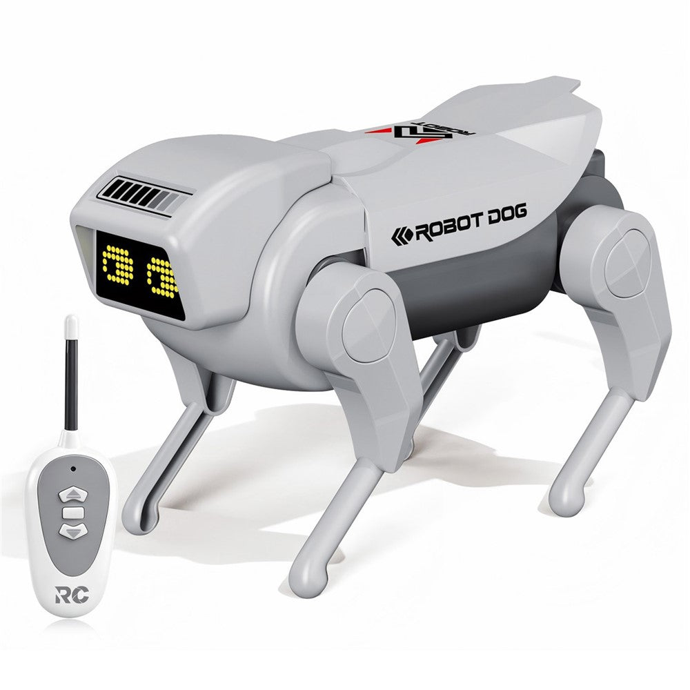 1028K Kids Remote Control Robot Dog Electronic Walking Mechanical Pet Toy With LED Light