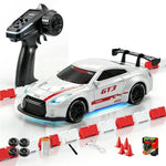 4DRC 4D-H6 1:43 Drift Racing Car 2.4G Remote Control 4WD RC Car with Ambient Light, High-end Version