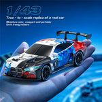 4DRC 4D-H6 1:43 Drift Racing Car 2.4G Remote Control 4WD RC Car with Ambient Light, High-end Version