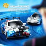 4DRC 4D-H6 1:43 Drift Racing Car 2.4G Remote Control 4WD RC Car with Ambient Light, High-end Version
