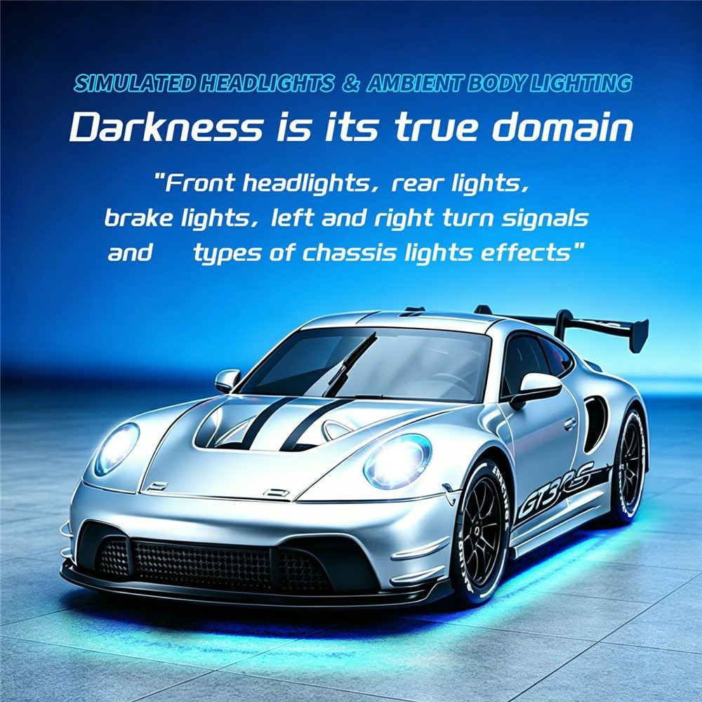 4DRC 4D-H6 1:43 Drift Racing Car 2.4G Remote Control 4WD RC Car with Ambient Light, High-end Version