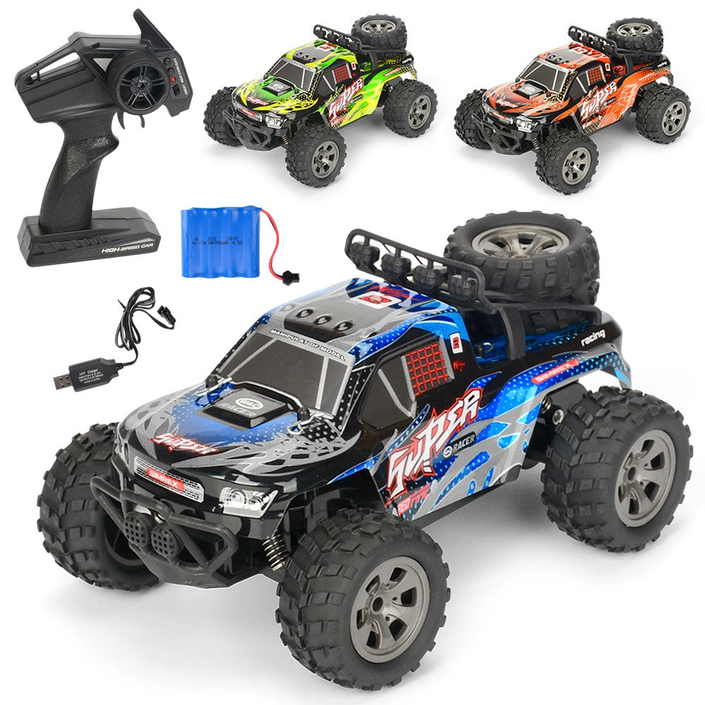20km/h 1:18 2.4G Remote Control Car RC Electric Monster Truck Off-Road Vehicle