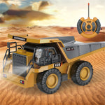 BC258-13 1/24 RC Dumper 6-kanals Fjärrstyrd Lastbil Byggfordon Leksaker för Barn Pojkar och Flickor