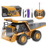 BC258-13 1/24 RC Dumper 6-kanals Fjärrstyrd Lastbil Byggfordon Leksaker för Barn Pojkar och Flickor