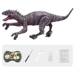SM190 2.4G 8-kanals RC Vandrande Dinosaurieleksak för Barn Simulering Tyrannosaurus Elektrisk Robotdinosaurie med LED-ljus, Ljud, Spray, Dinosaurieleksak för Pojkar och Flickor